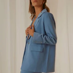 Italian Cities Blazer - Blue -Outfityo Sales c545651fcd8a479880a396cef78991b5 scaled