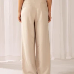 Magdalena Suit Pants - Stone -Outfityo Sales c607d45bfe1d47558ed04f153875db80