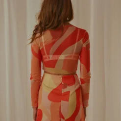 Everglow Sheer Top - Flaming -Outfityo Sales c95e23f693fa48968b8d41247b344cd0 scaled