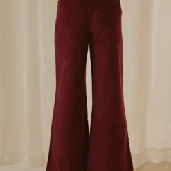 Afends Maisie Hemp Corduroy Flared Pant - Wine -Outfityo Sales cbcdca3243e54ddb990bb135b28d8920 scaled