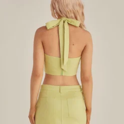 Destination Bustier Drill Top - Sage -Outfityo Sales ce8a3de60c5a4716b4c652a3f06f23f3 scaled
