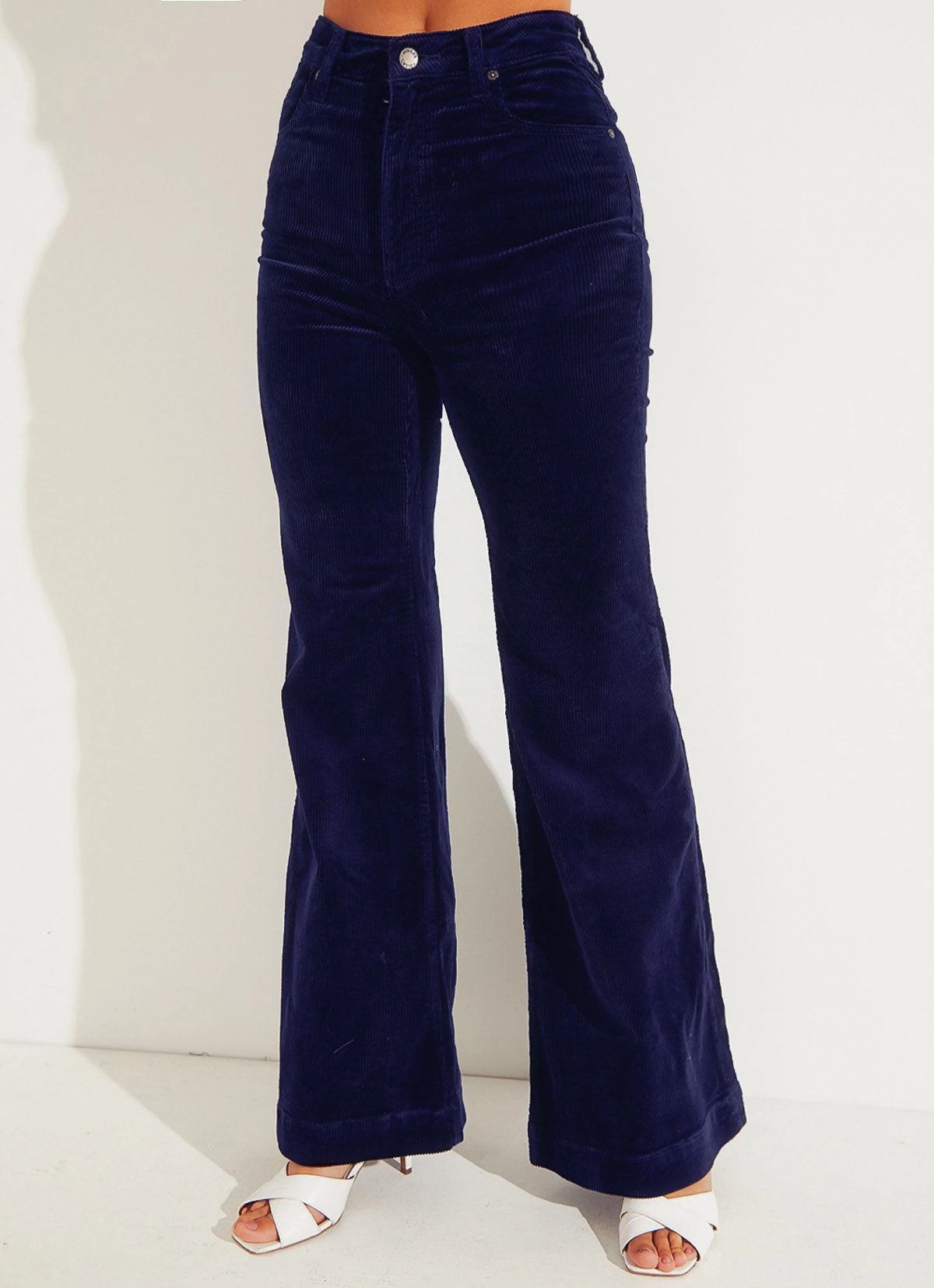 Eastcoast Flare Pants - Midnight Cord 3 Eastcoast Flare Pants - Midnight Cord - Image 3