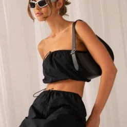 Home Skillet Drawstring Top - Black -Outfityo Sales d233b24c17fa417cb6cddc288feca7e8