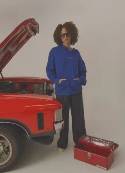 Race Club Hoodie - Cobalt