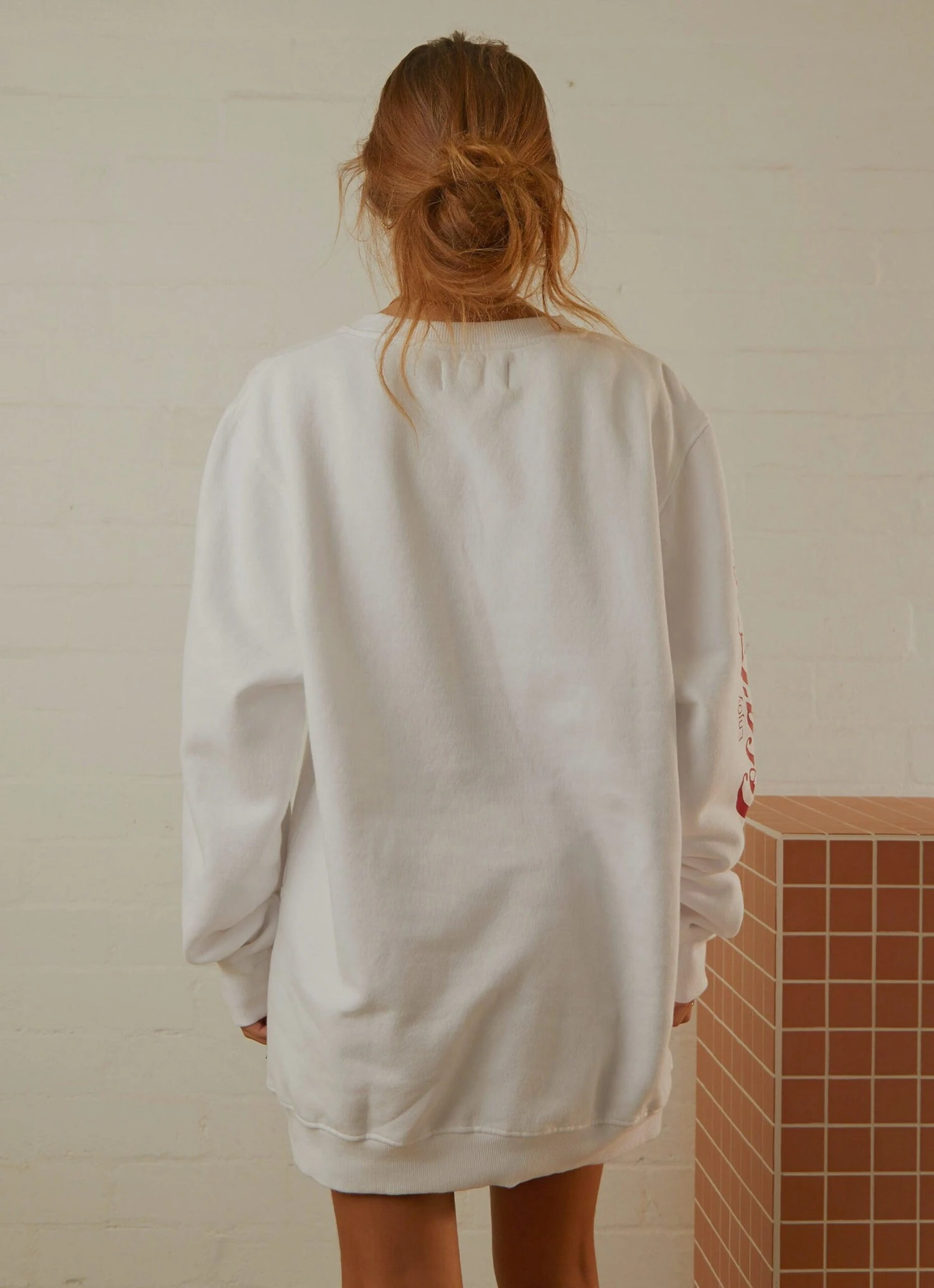 Coca Cola World Sweat - Vintage White 6 Coca Cola World Sweat - Vintage White - Image 6