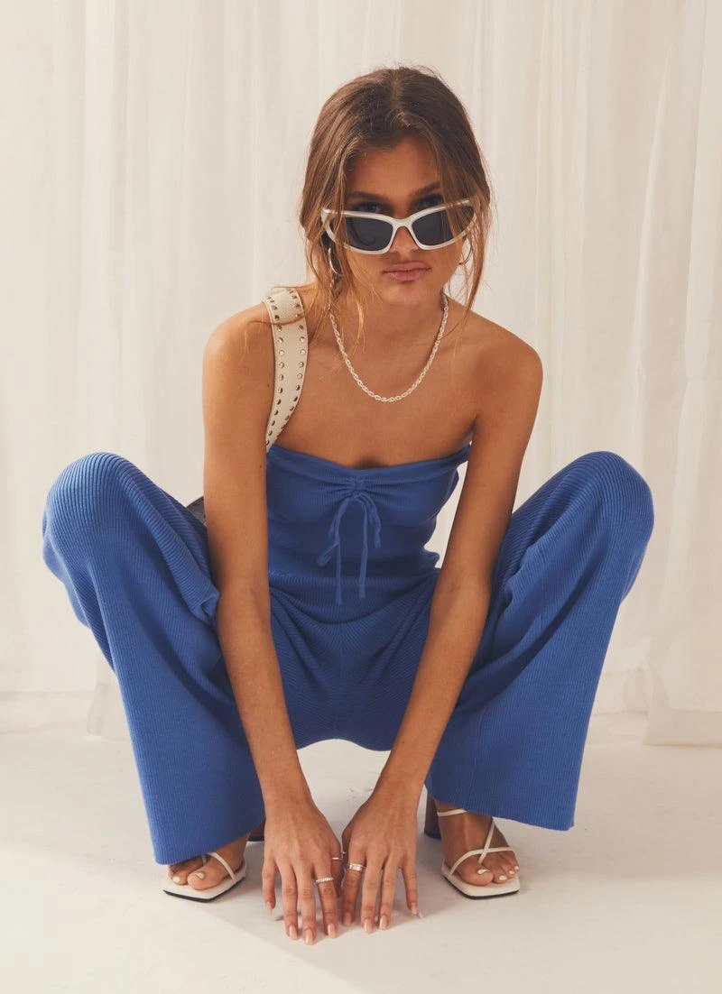 Deep Water Knit Pants - Sky Blue 3 Deep Water Knit Pants - Sky Blue - Image 3