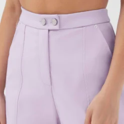 4TH & RECKLESS Tropez Leather Trouser Pant - Lilac -Outfityo Sales de593d38a2954dd2a4aad91a2e8e513e scaled