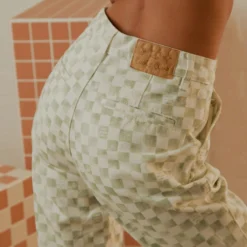 California Pant - Sage Checker -Outfityo Sales dfd39978813240218f9b150d12b4c0d9 scaled