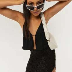 Mystic Halter Top - Black -Outfityo Sales e65732506ca94291b547ac29da03d1c7