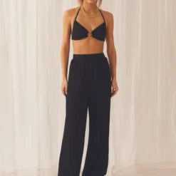 Give Me A Feeling Pants - Black