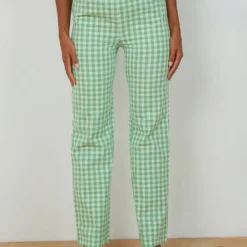 90s Check Pants - Green Check -Outfityo Sales f873962c28284a628b78f0a0feeafd04