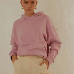 Afends Remi Hemp Oversized Hood - Smokey Pink -Outfityo Sales fa516e05f6454e2e99f7a4071bffbf2c scaled