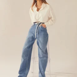 Lee High Baggy Jean - Notorious Blue -Outfityo Sales fb8ae4bb326840708037a45017b69591