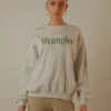 Wrangler The Reaction Sweat - Light Grey Marle